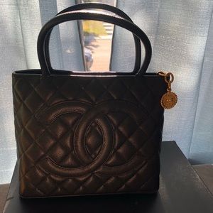 Chanel medallion tote